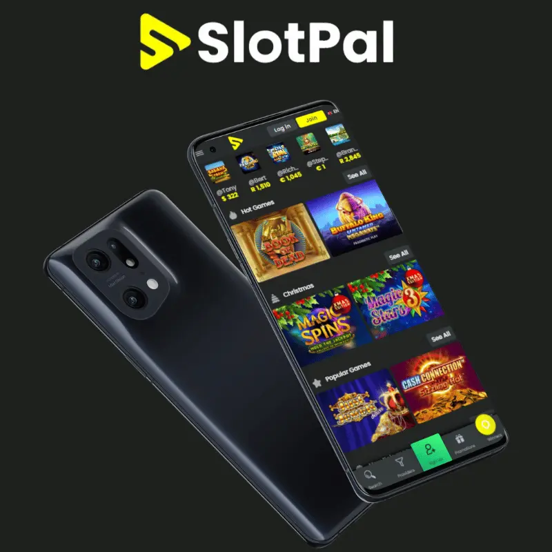 SlotPal Casino on mobile phone